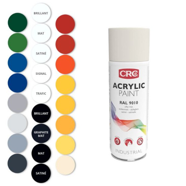 Peinture acrylique de finition anticorrosion acryl ral