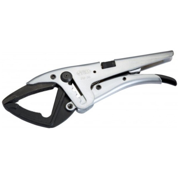 Pince-etau grande capacite mors fixe 212-35