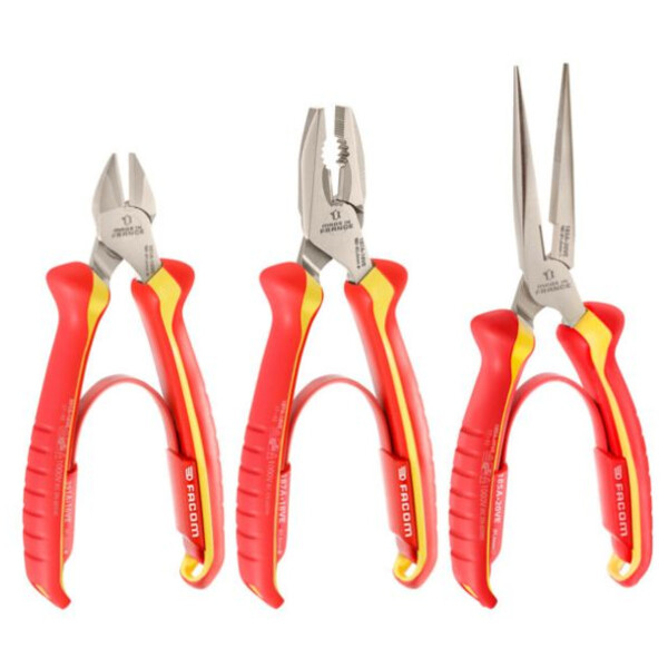 Pince isolees 1000v (jeu de 3)