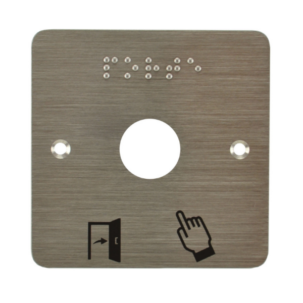 Plaque bp inox