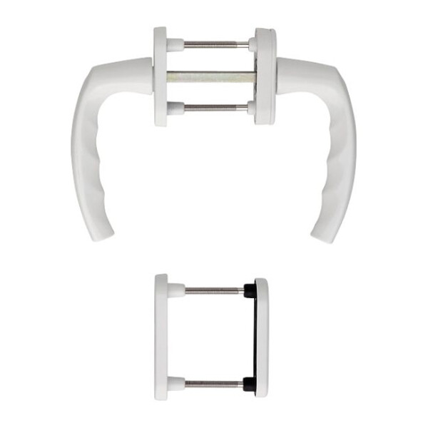 Poignée de porte-fenêtre  atlanta à clé saillie  normale