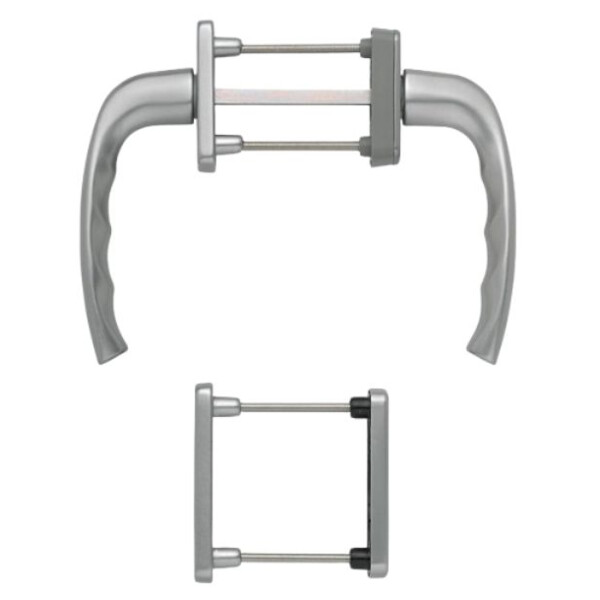 Poignée de porte-fenêtre  new-york à clé saillie  normale