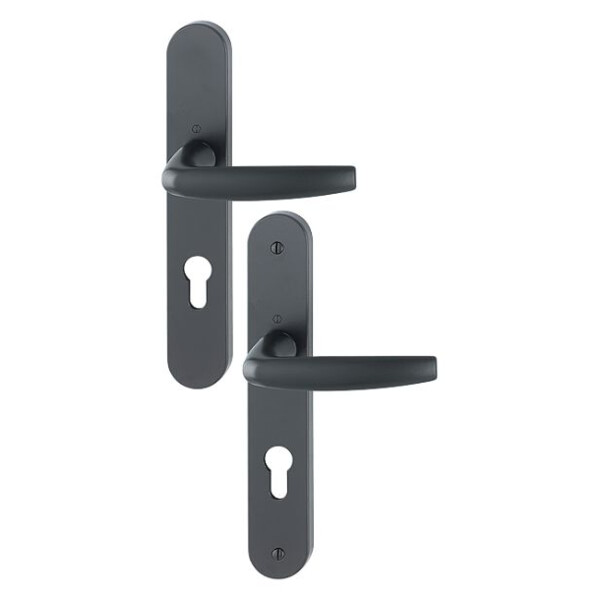 Poignée de porte large atlanta saillie normale