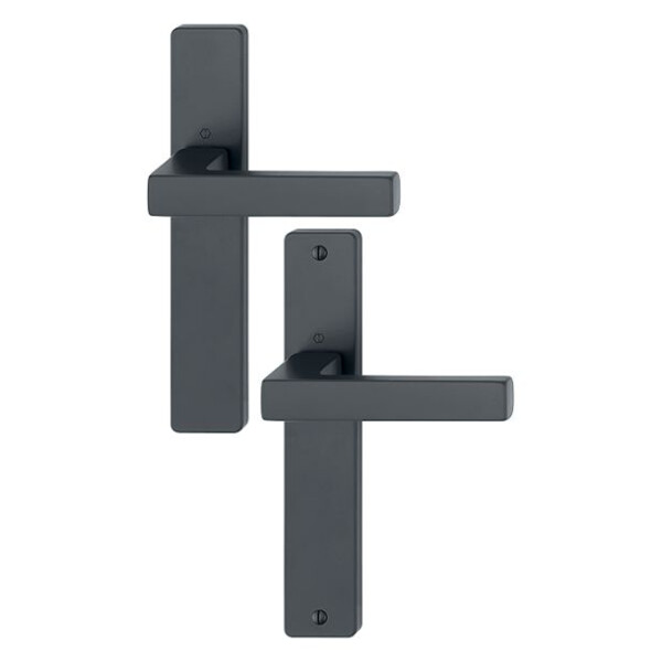 Poignée de porte large  toulon entraxe 195 mm