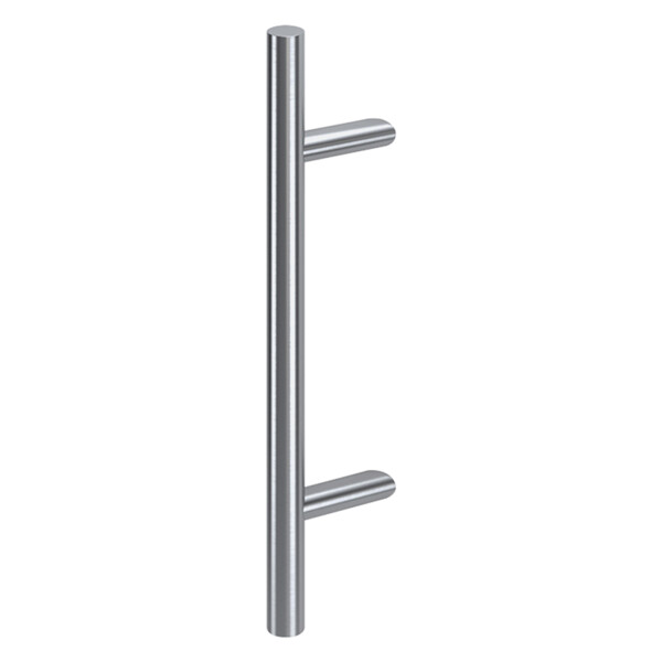 Poignée de tirage simple ø32mm incliné inox