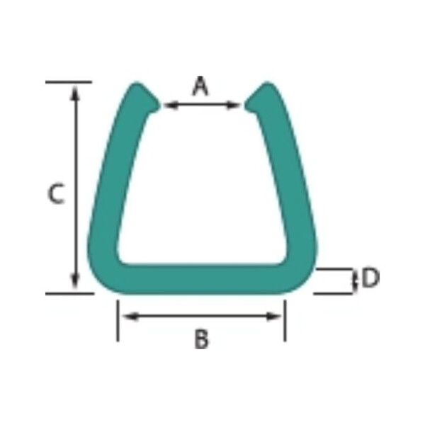 Protection mousse en u