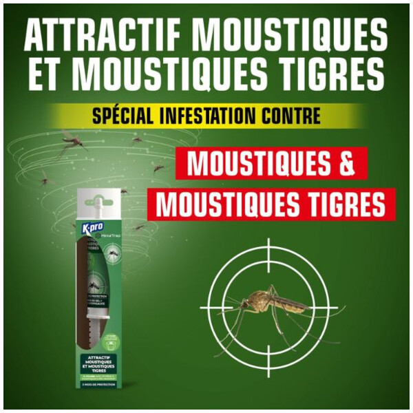 Recharge attractif piège anti-moustique
