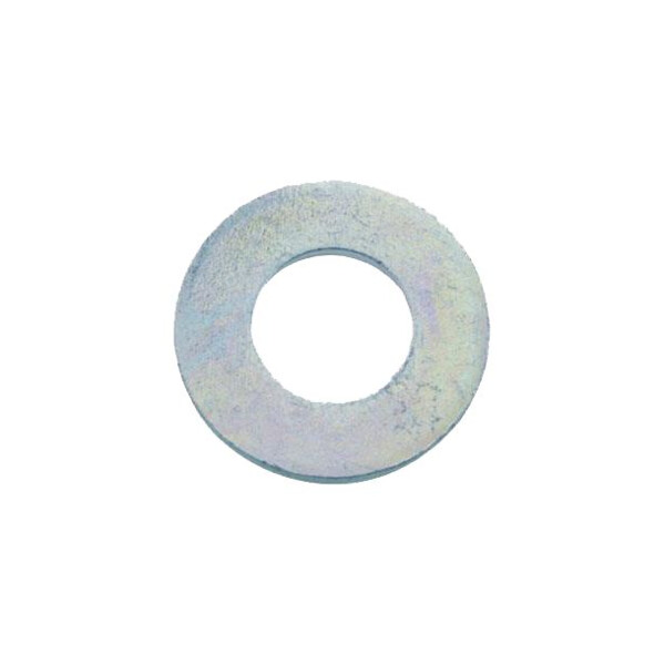 Rondelle plate moyenne type &quot;m&quot; serie mn acier zn blanc