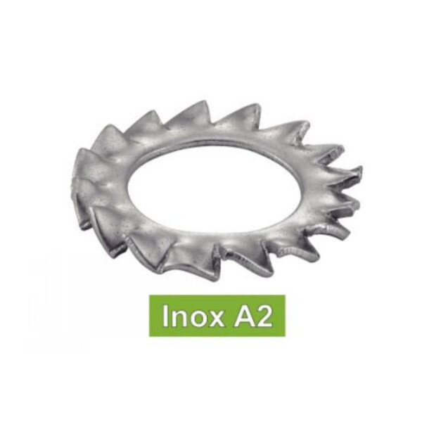 Rondelles eventail a dentures exterieures az