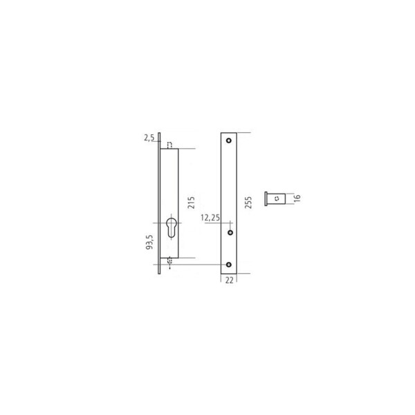 Serrure 2 points n° 30