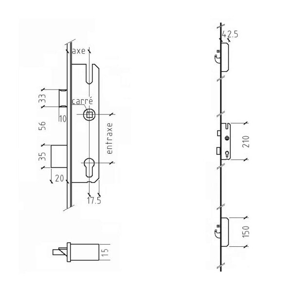 Serrure as2750