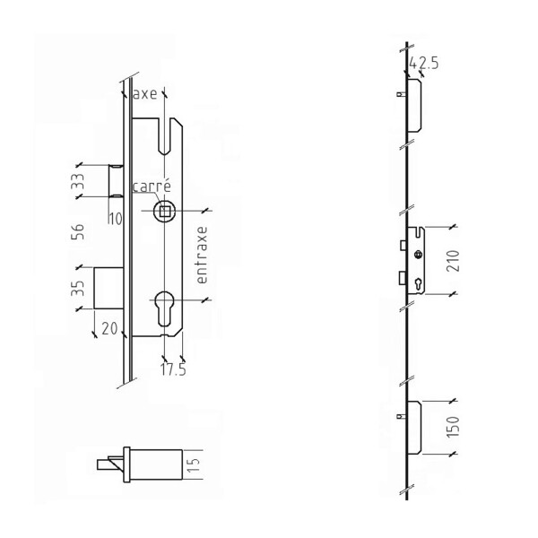 Serrure as4350