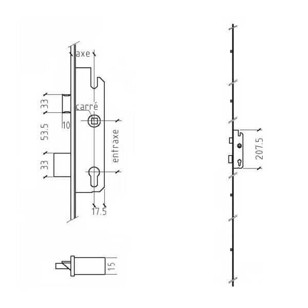 Serrure one bs2100