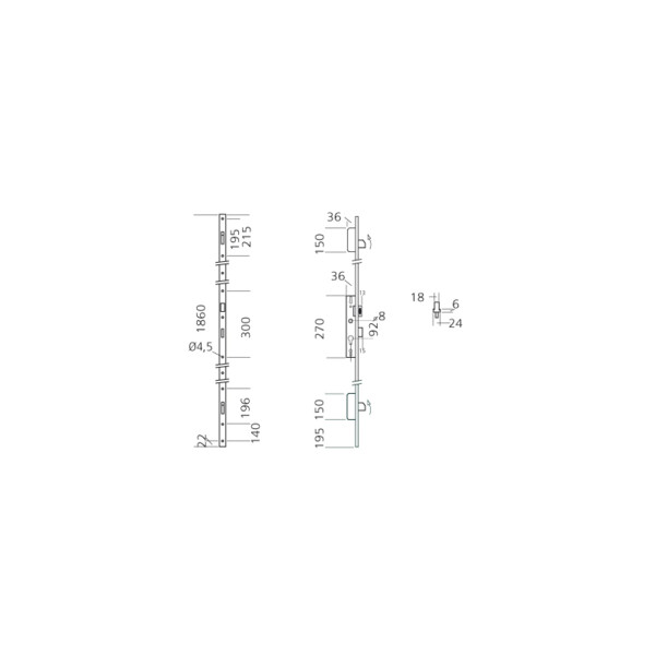 Serrure tf3 6370