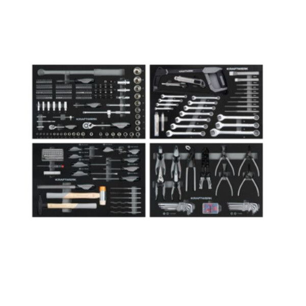 Servante lt700  7 tiroirs - 337 outils