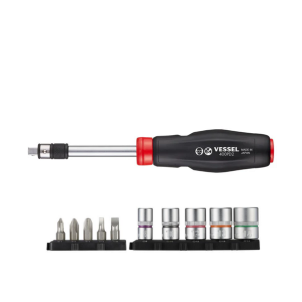 Set porte embouts droit et t + 10 acc - 2 way