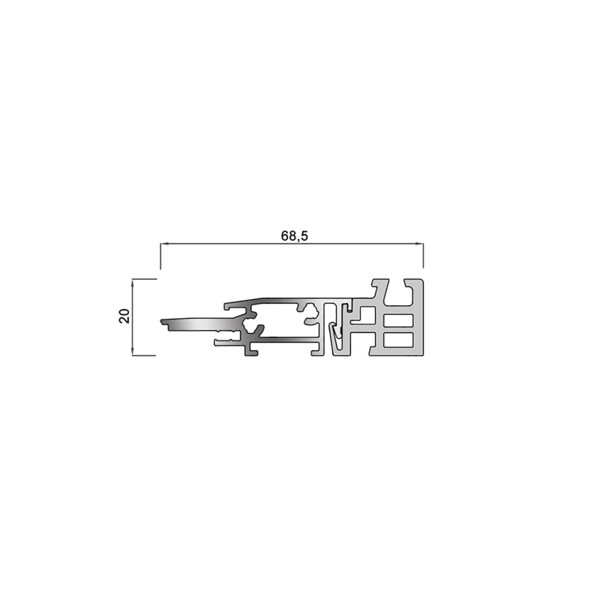 Seuil aluplast 4000