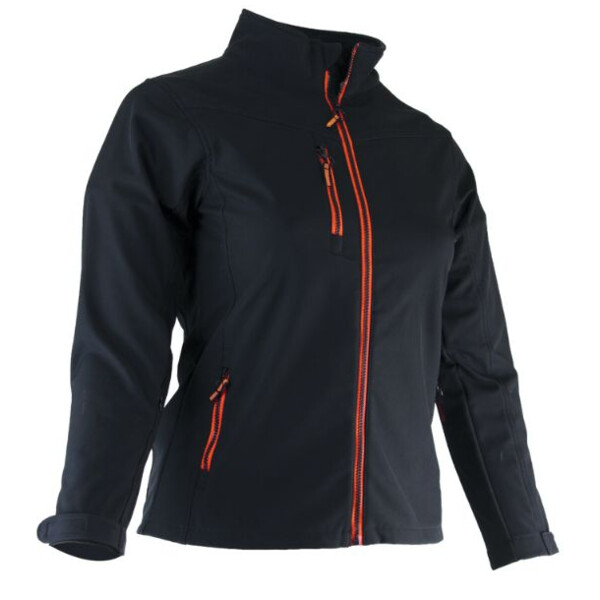Softshell femme alba noire