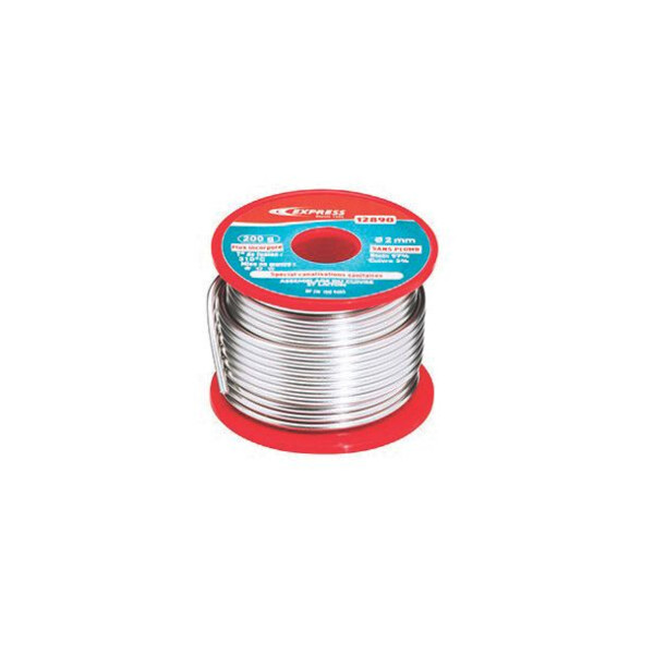 Soudure etain pour assemblage canalisation sanitaire - 200 g - bobine ø 2 mm