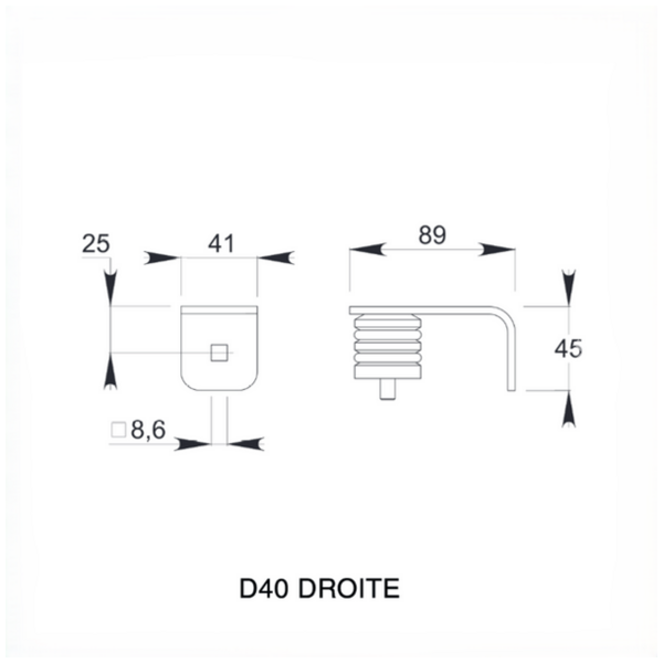 Supports inox 304