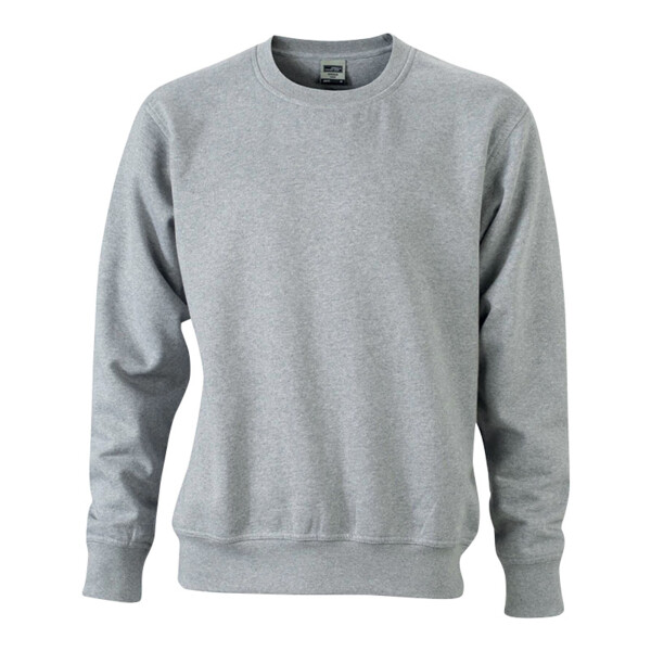 Sweat col rond 80% coton