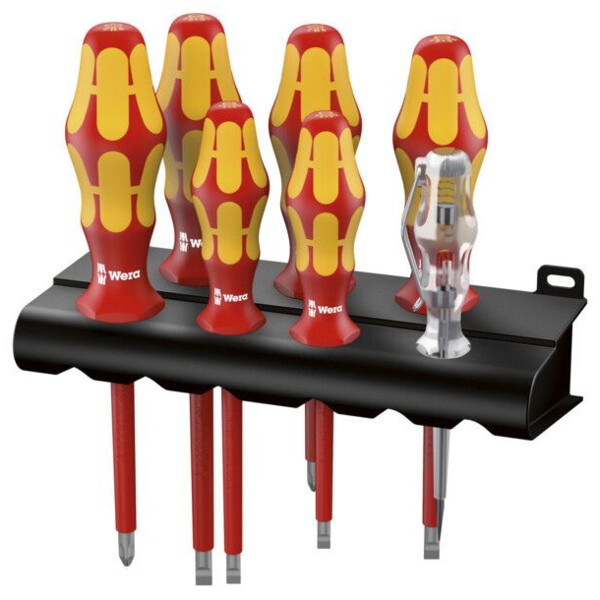 Tournevis electricien kraftform plus vde 160i/7 (jeu de 7)