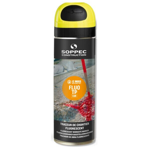 Traceur de chantier fluo tp 650 ml