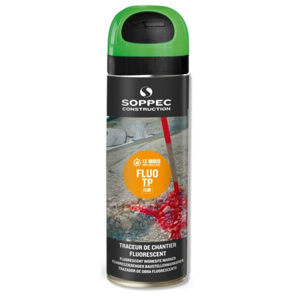 Traceur de chantier fluo tp 650 ml