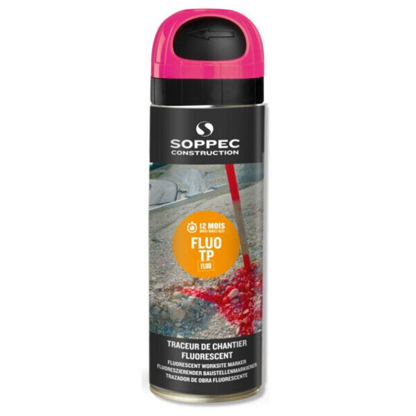 Traceur de chantier fluo tp 650 ml