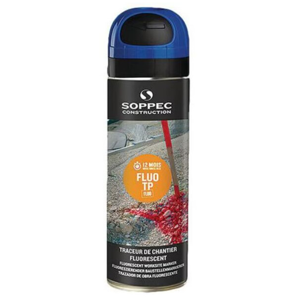 Traceur de chantier fluo tp 650 ml