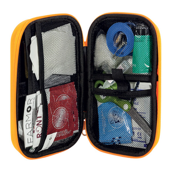 Trousse de secours fluo 2/4 pers