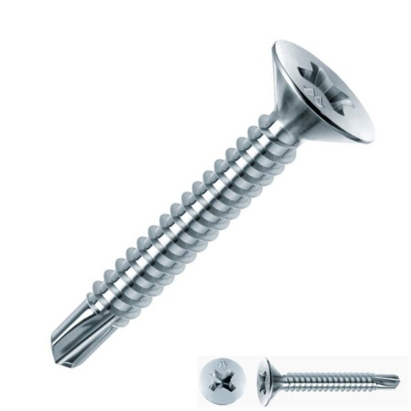 Vis autoperceuse pvc drillex - bte 200