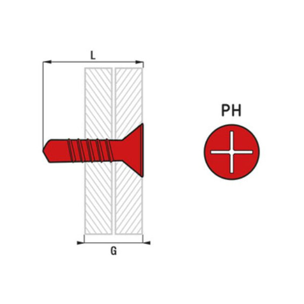 Vis autoperceuse tête zingué