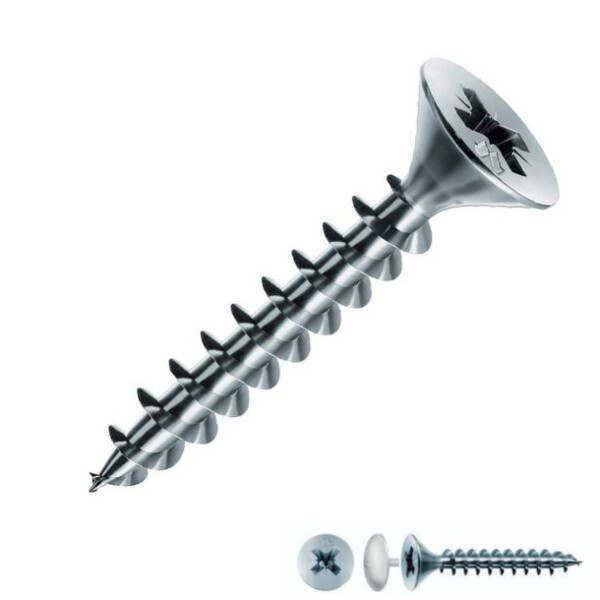 Vis bois capuchon pz tf ft zg blc x500