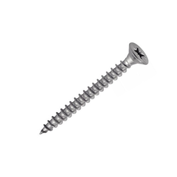 Vis bois inox tête fraisée pozi
