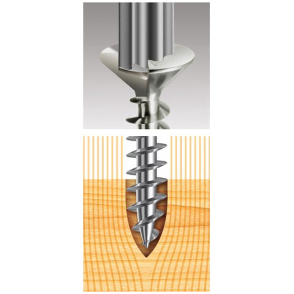 Vis bois panel tx  tf ft zg blcx500
