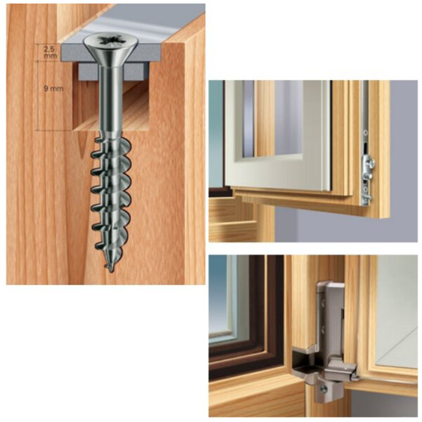 Vis bois panelvit ferrage tf 4x30 - pz 2 - bte 1000