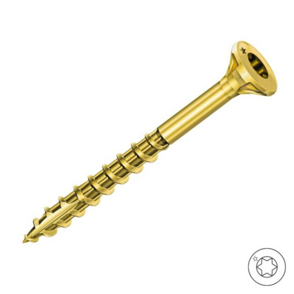 Vis bois rocket tête fraisée etoile