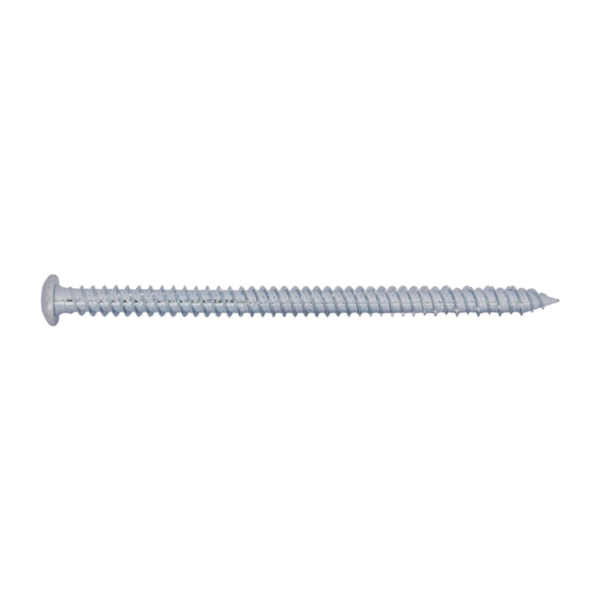 Vis de pose béton tête cylindrique bombée tx30