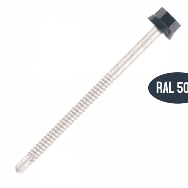 Vis fixation bac acier sur fer - z ral 5008