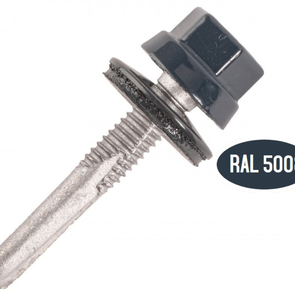 Vis fixation placage bac acier sur fer i
