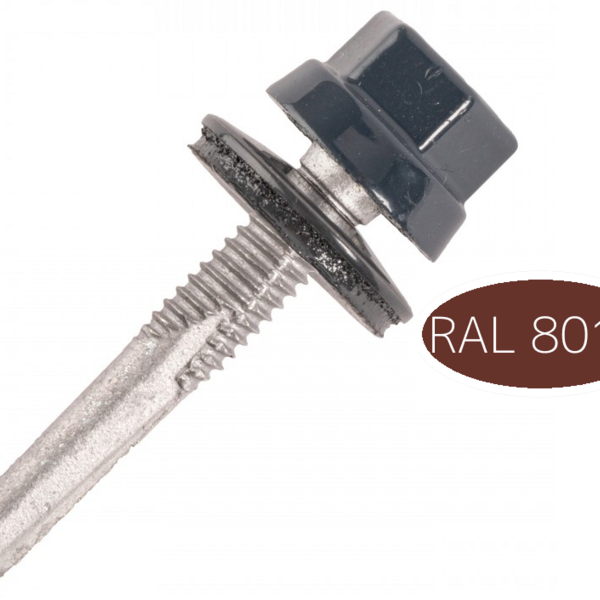 Vis fixation placage bac acier sur fer i