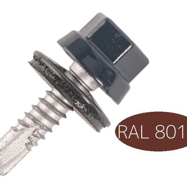 Vis fixation placage bac acier sur fer z