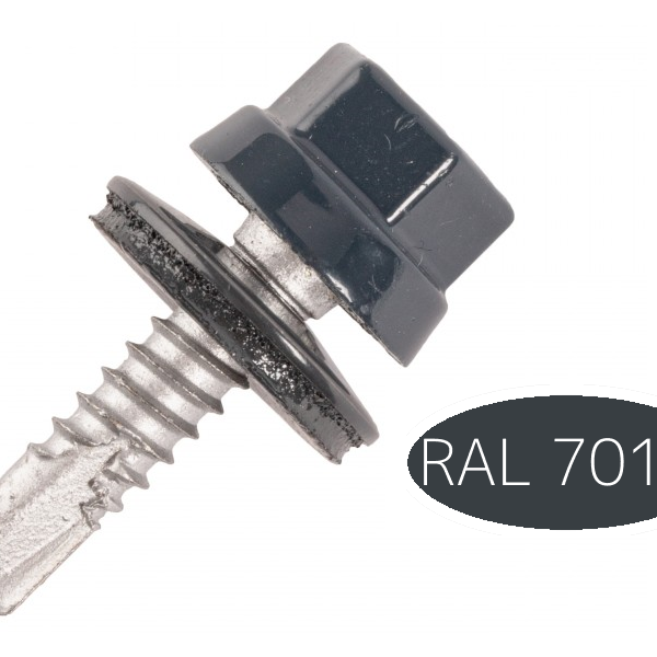 Vis fixation placage bac acier sur fer z