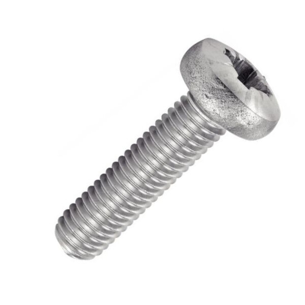 Vis métal inox tête cylindre pozi