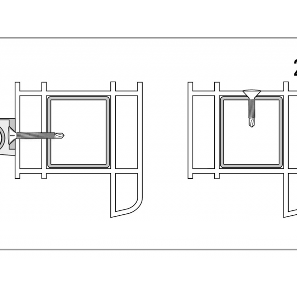 Vis pvc fd42 autoperceuse