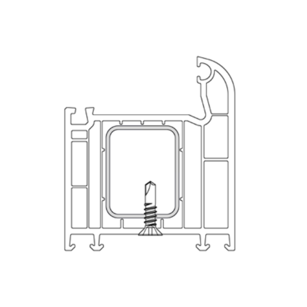 Vis pvc tête fraisée fd21