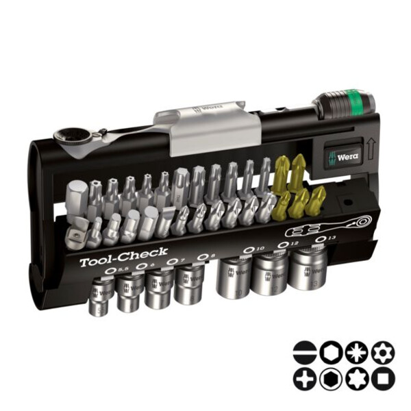 Cliquet tool-check 1 sb (jeu de 38)