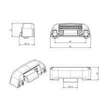 Gâche 8500i01 réglable simple vantail fixation par l'avant