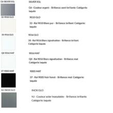 Gâche 8527a 2 vantaux